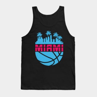 80's Miami Vice Basketball Tank Top